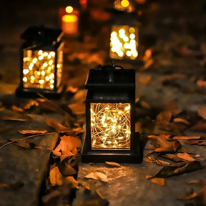 Magiczna Lampa - Żarówki zasilane energią słoneczną z podwójną kontrolą panelu