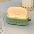 Lampka Stołowa TinyToast – Przenośna Lampka Nocna w Kształcie Tostera z Dimmowalnym LED i Portem USB