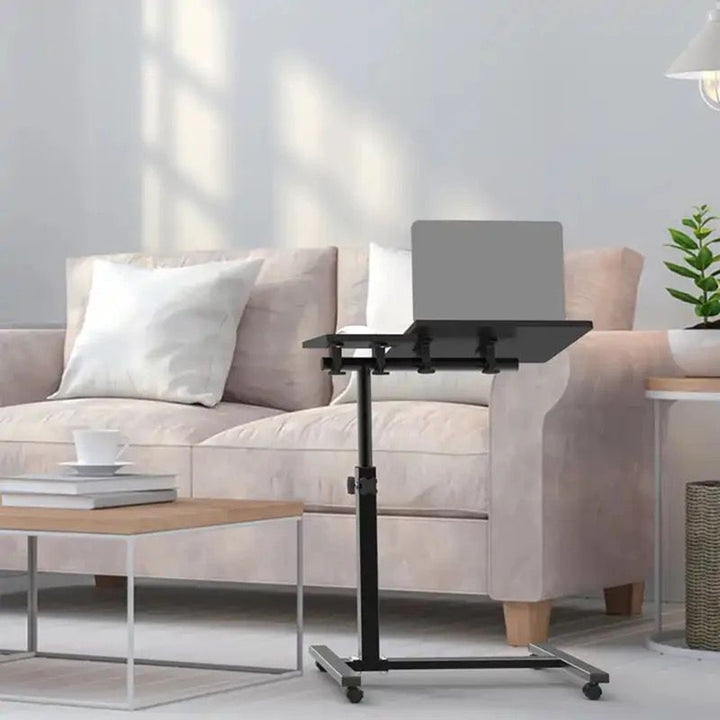Regulowany Stolik na Laptopa Czarny Nowy Stojak na Laptopa