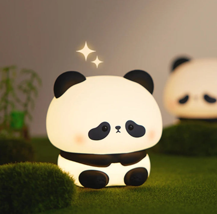 CuddlePanda Nocna Lampa - kolorowa LED Panda dla Dzieci