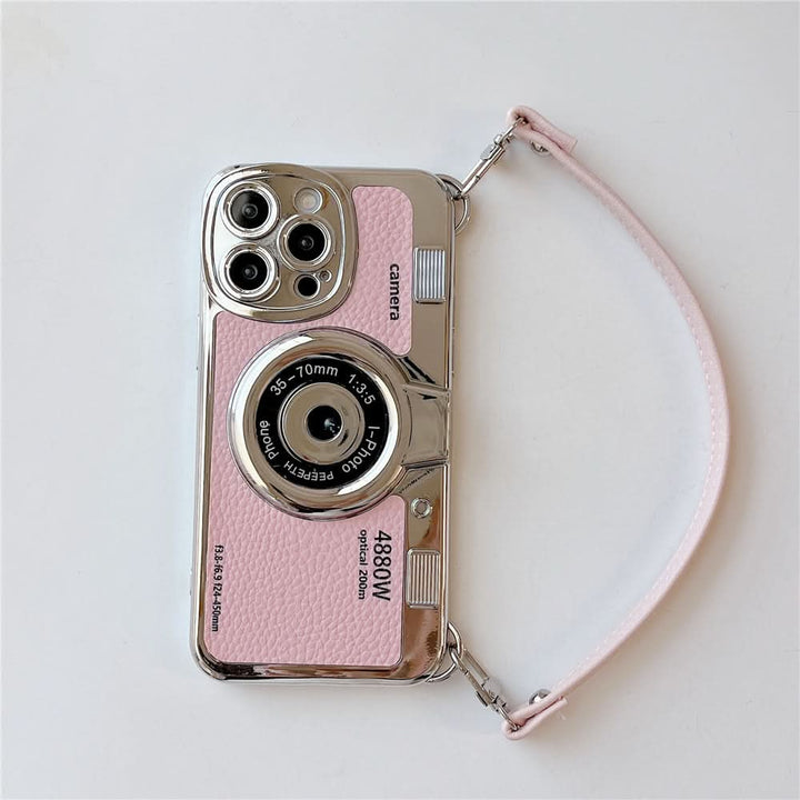 Etui na iPhone w stylu vintage z 3D retro designem