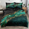 Zestaw pościeli z poszewką Jade Opulent Gold Accent