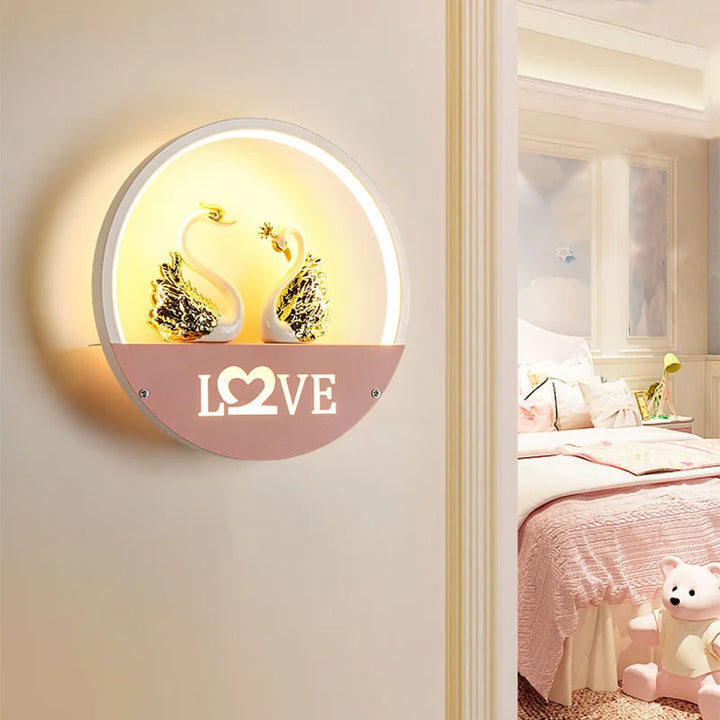 Lampa ścienna do pokoju dziecięcego – Kreatywna lampa nocna LED z uchwytem |