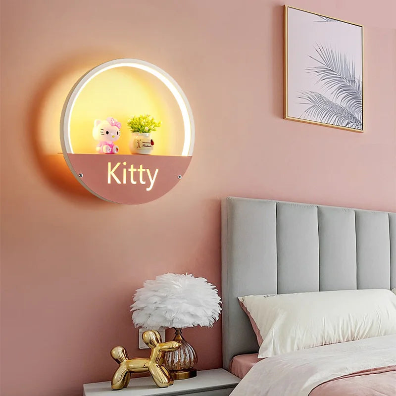 Lampa ścienna do pokoju dziecięcego – Kreatywna lampa nocna LED z uchwytem |