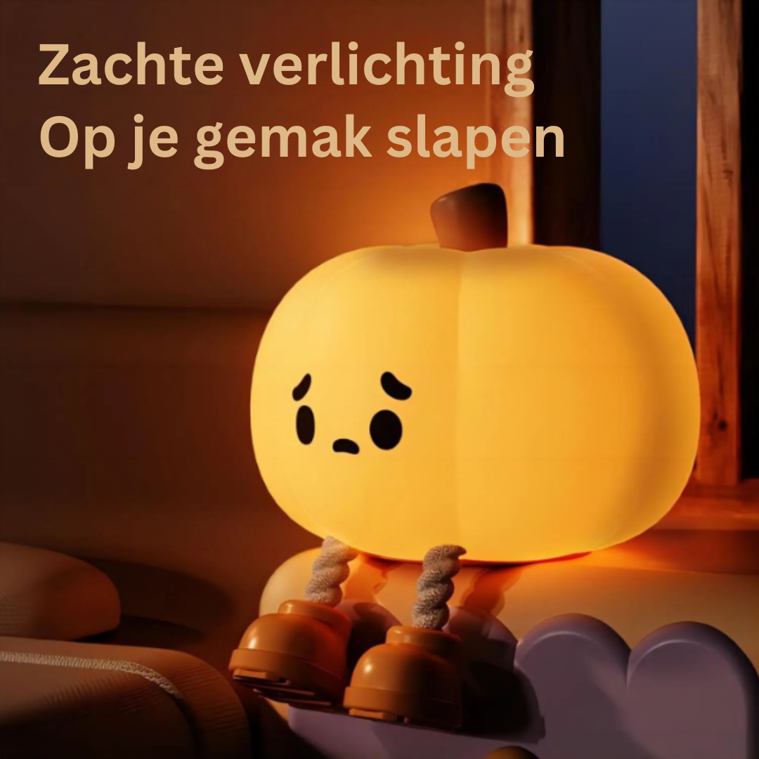 GlowPumpkin Light - Atmosferyczna Lampka Nocna z Ciepłym Blaskiem