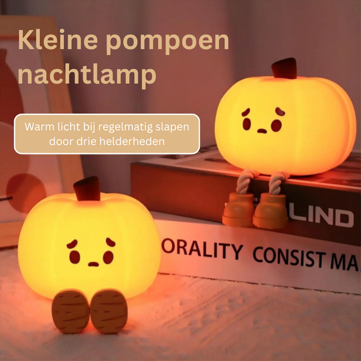 GlowPumpkin Light - Atmosferyczna Lampka Nocna z Ciepłym Blaskiem