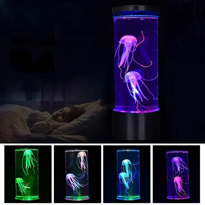 Lampa Meduza - zmieniająca kolory - Zasilanie USB/Bateryjne