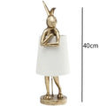 Lampka stołowa Królik – Przyciemniana lampka LED nocna w nowoczesnym designie do pokoju dziecięcego i salonu |