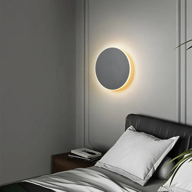 Sleeksphere - Okrąła Lampa LED Dotykowa na Ścianę