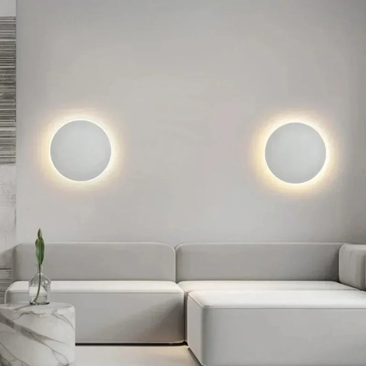 Sleeksphere - Okrągła Lampa LED na Ścianę