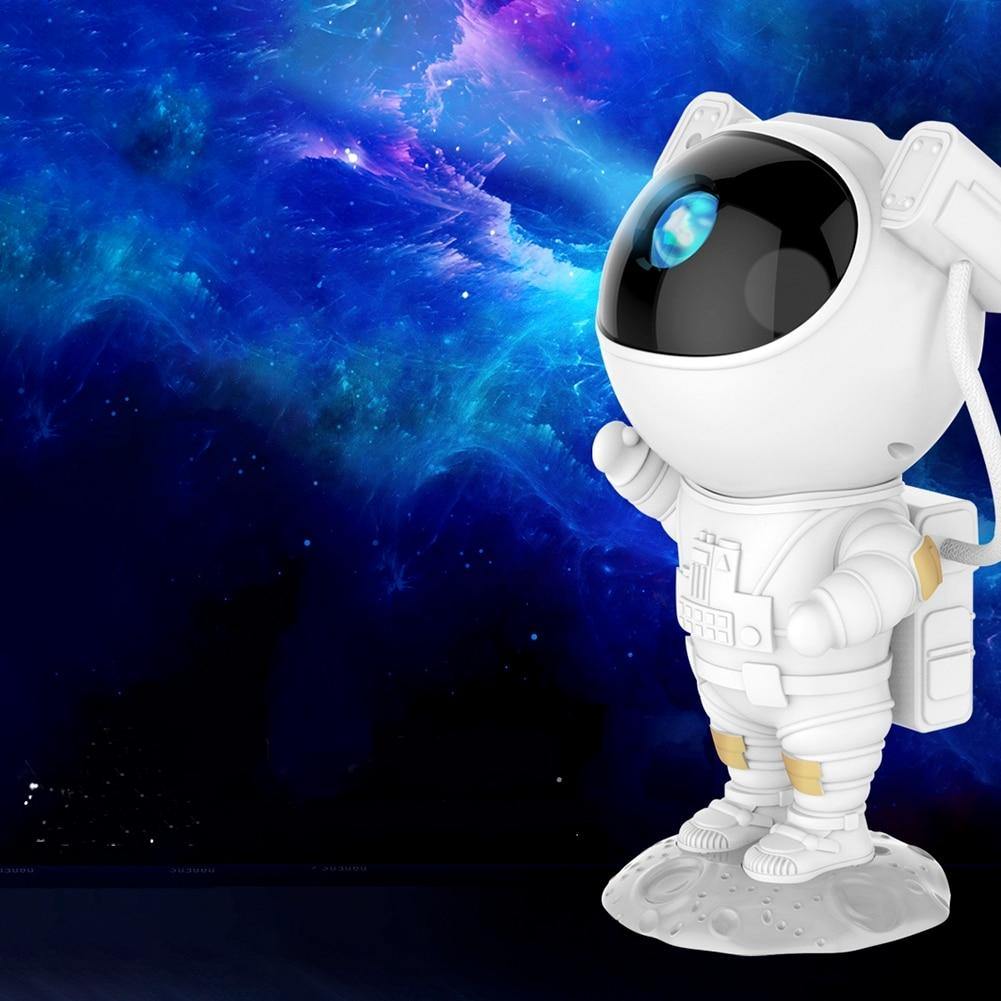 Galaktyczny Astronauta Lampa Nocna Projektor
