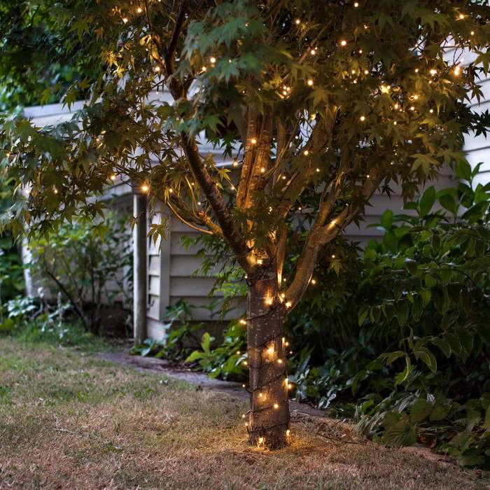 200 LED Solarne Lampki Szeregowe USB Ładowane