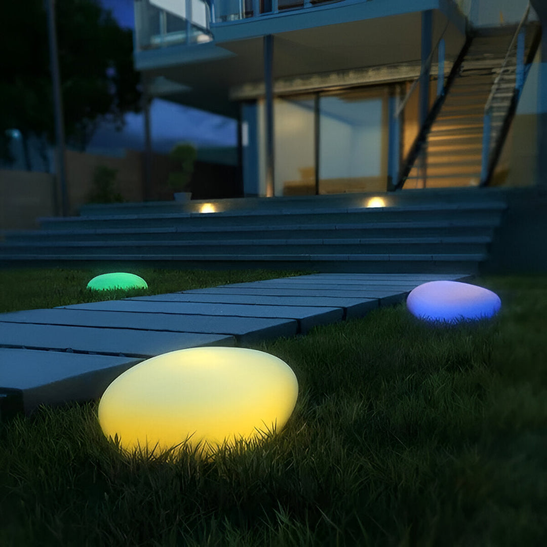 GlowStone – Lampa Ogrodowa z Kostki Brukowej