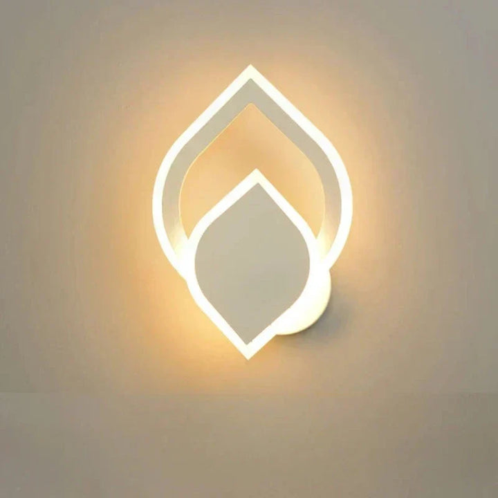 Lampa Ścienna w Kształcie Serca | Romantyczny Design | Łatwa Instalacja - AtmosLove