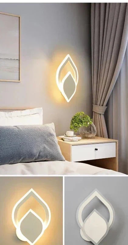 Lampa Ścienna w Kształcie Serca | Romantyczny Design | Łatwa Instalacja - AtmosLove