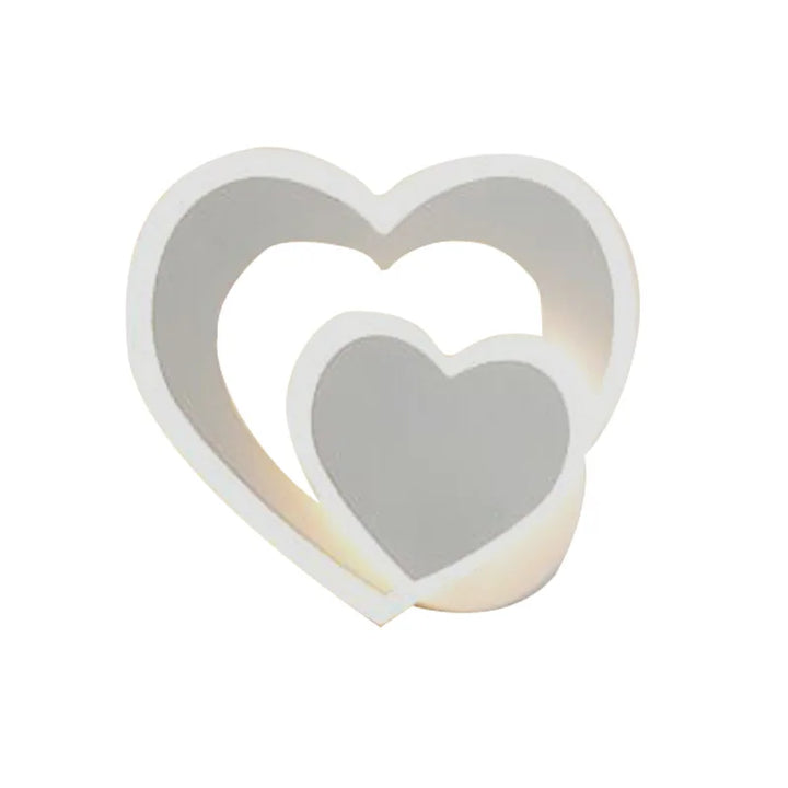 Lampa Ścienna w Kształcie Serca | Romantyczny Design | Łatwa Instalacja - AtmosLove