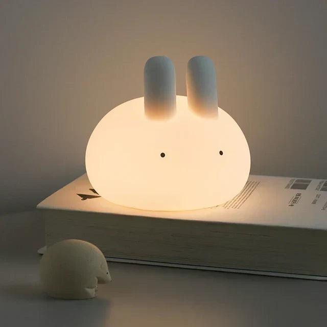 Lampka nocna LED dla dzieci – ściemniana lampka nocna z -designem, ładowana przez USB, z dotykowym sterowaniem |