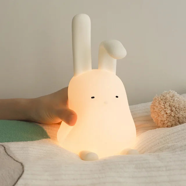 Lampka nocna LED dla dzieci – ściemniana lampka nocna z -designem, ładowana przez USB, z dotykowym sterowaniem |