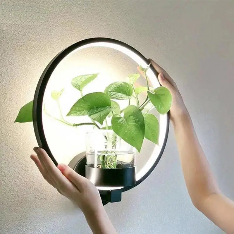 Lampa Ścienna - Roślinna Lampa Ścienna