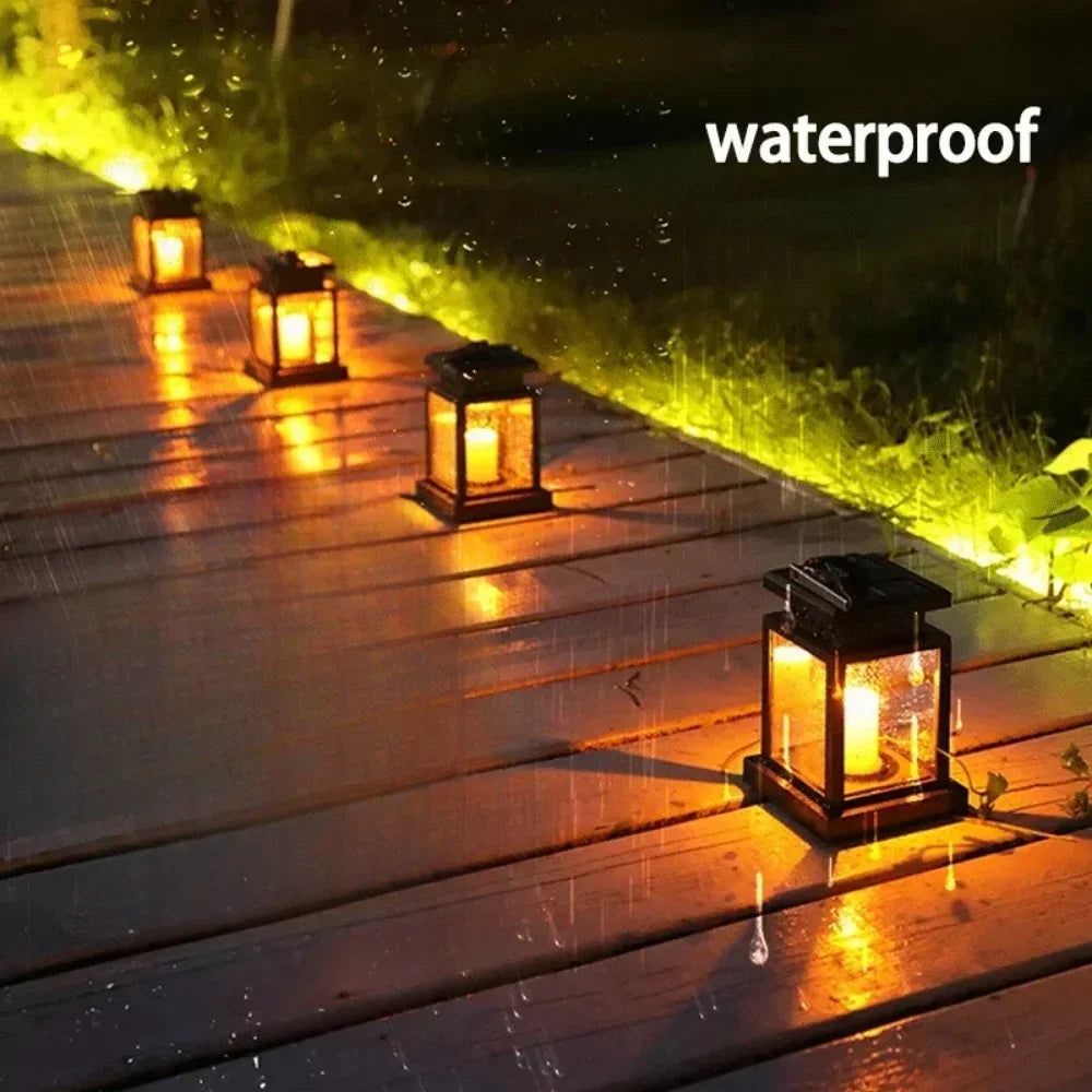 Lampa słoneczna - SolarPaleis - Wodoodporna - Migocząca świeca