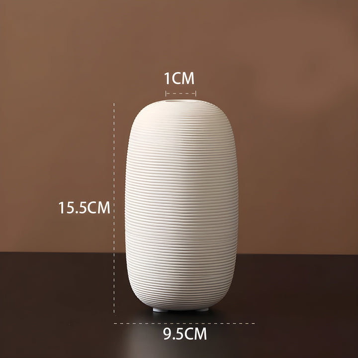 Minimalistyczny Ręcznie Wykonany Ceramiczny Wazon Zen