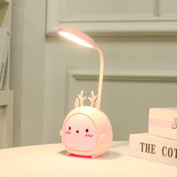 Przyjazna dla oczu lampa do czytania dla dzieci z nocną lampką USB