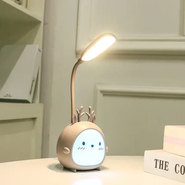 Lampa do czytania dla dzieci z ochroną oczu i nocną lampką USB - BrightBuddy |