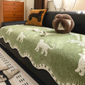 Pokrowiec na kanapę Lion Wavy Non-Slip