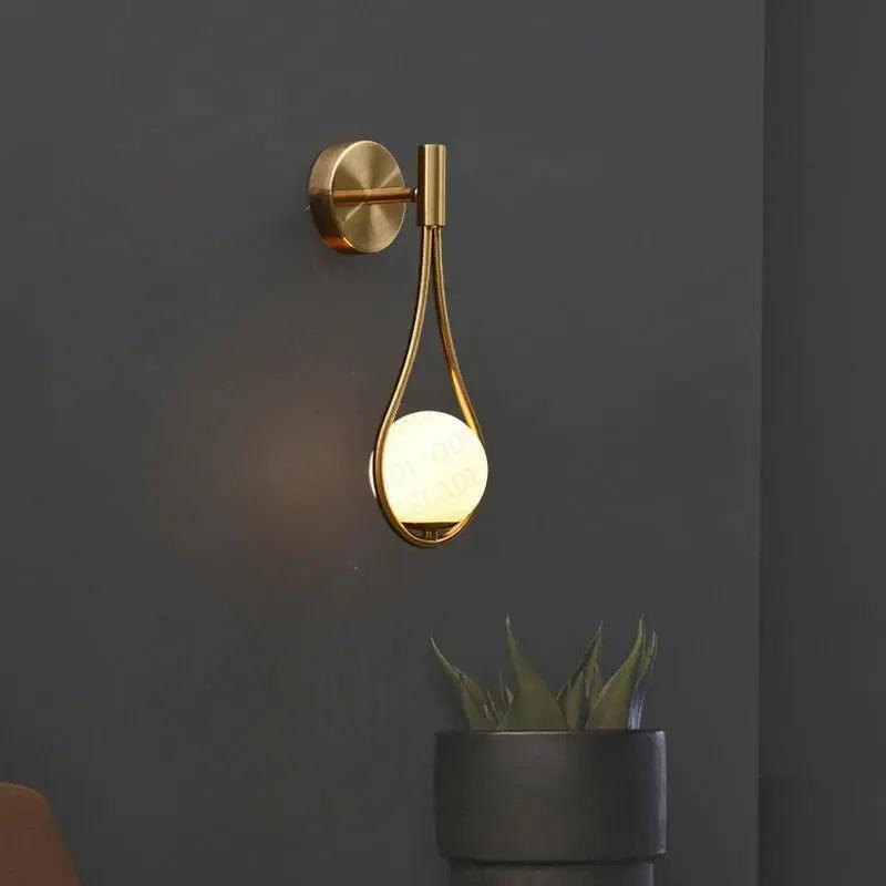 Nowoczesna Skandynawska Lampa Ścienna