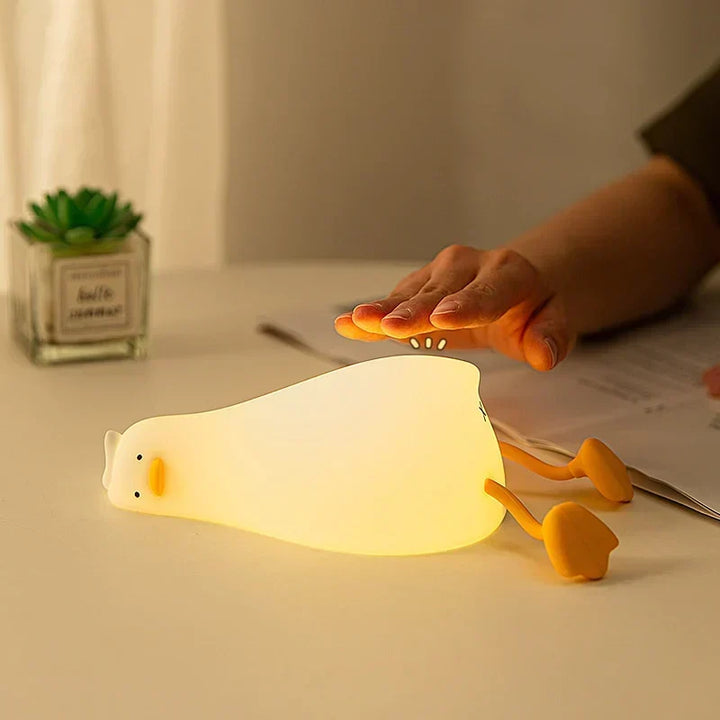 Lampka nocna Leżąca Kaczka