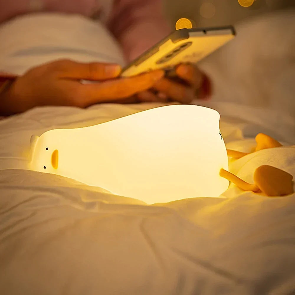 Lampka nocna Leżąca Kaczka