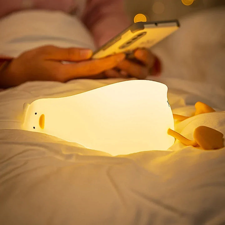 Lampka nocna Leżąca Kaczka