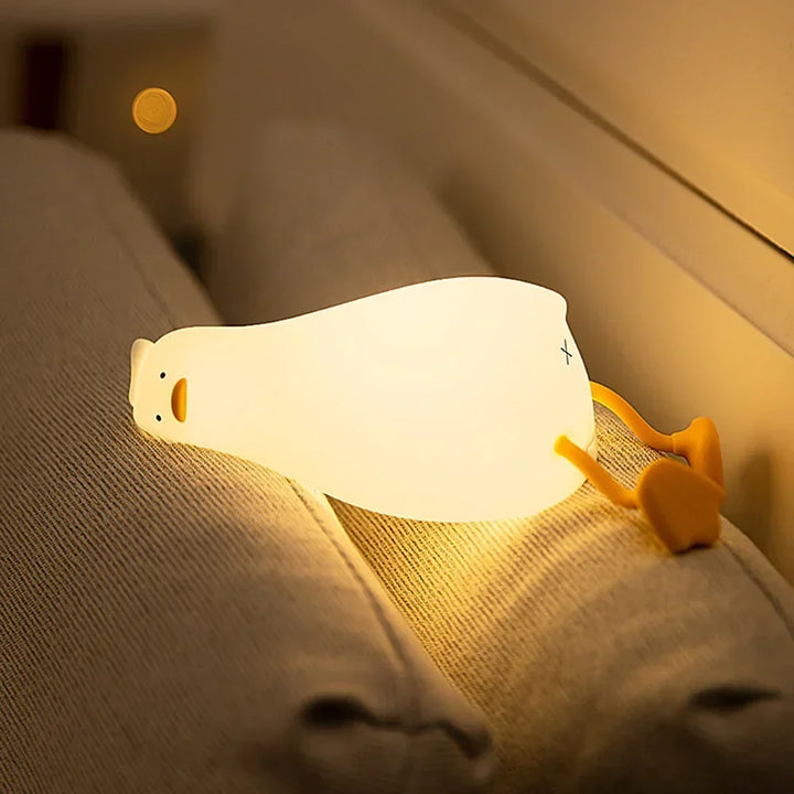 Lampka nocna Leżąca Kaczka