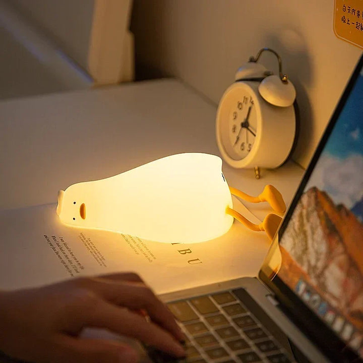 Lampka nocna Leżąca Kaczka
