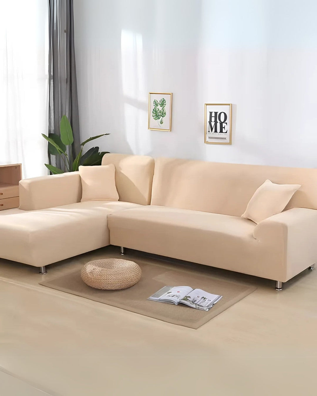 Elegancki Pokrowiec na Sofę Modularną z Możliwością Personalizacji