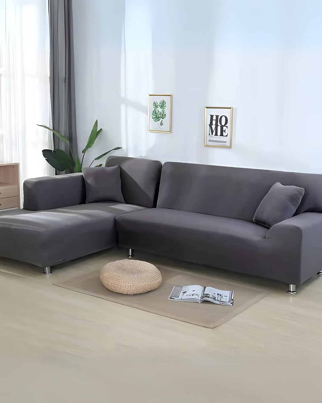 Elegancki Pokrowiec na Sofę Modularną z Możliwością Personalizacji