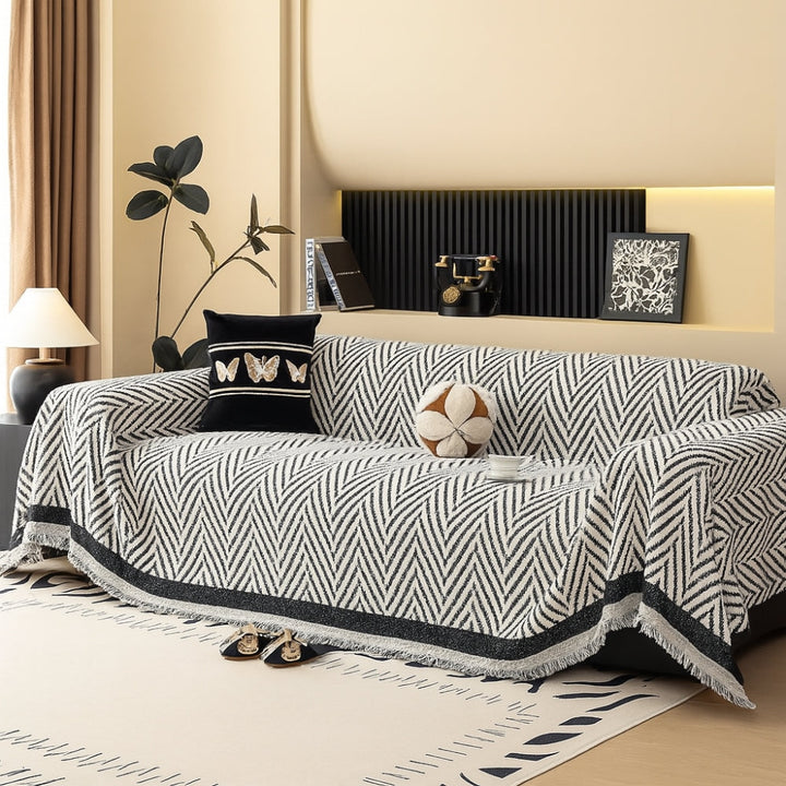Pokrowiec na Sofę Marella Soft Chevron