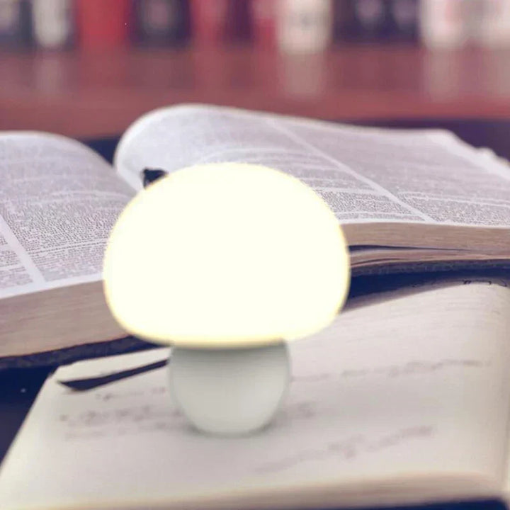 Magnetyczna Lampa Stołowa LED w Kształcie Grzyba – Dekoracyjna Nocna Lampa z Dotykowym Sterowaniem |