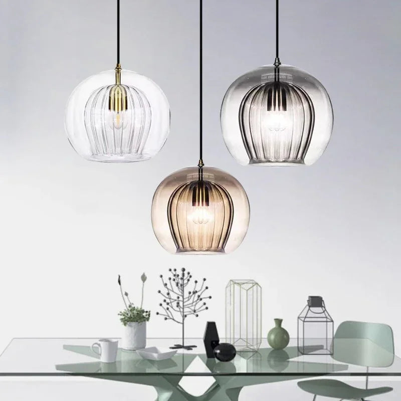 Elegance Glass - Nowoczesna Lampa Wisząca ze Szkła
