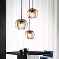 Lampa wisząca z nowoczesnego szkła dla eleganckiego wyglądu