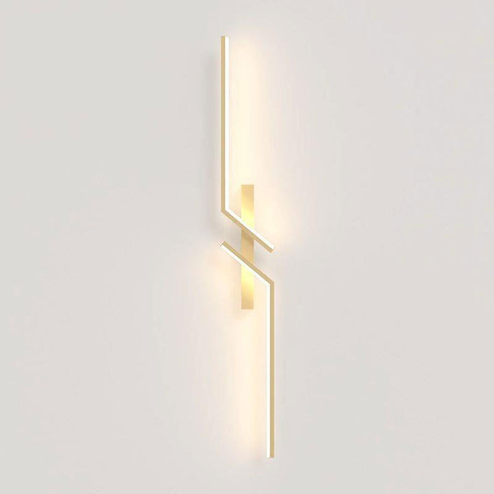 Kreatywna lampa ścienna LED z designem w paski | Nowoczesny design