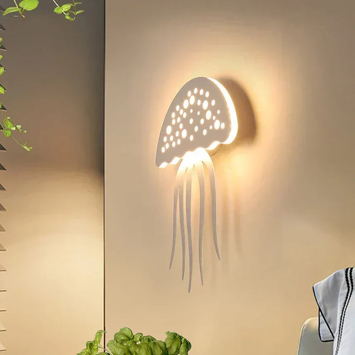 QualleGlow | Ekskluzywna lampa ścienna LED w kształcie meduzy