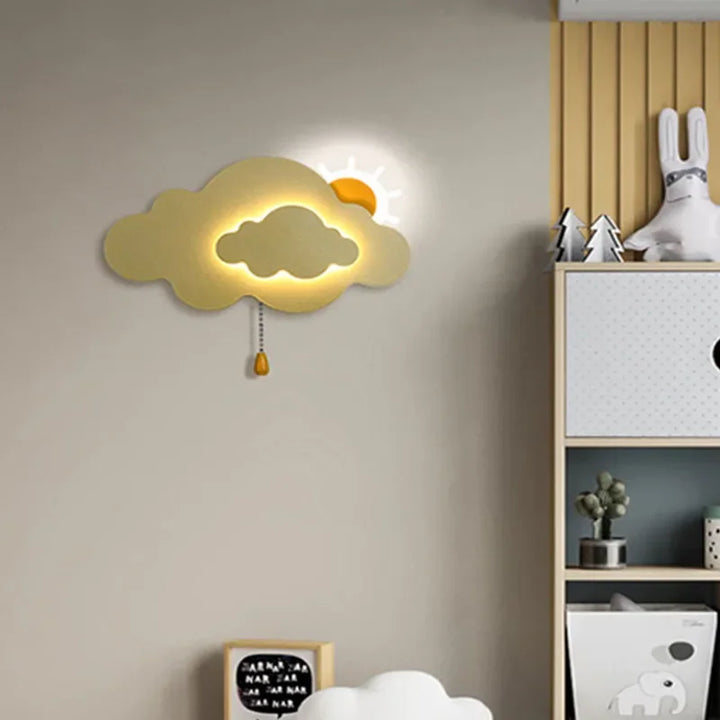 Lampa ścienna LED do pokoi dziecięcych i korytarzy