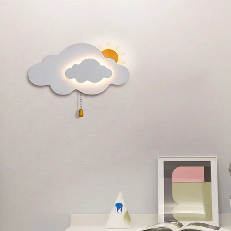 Lampa ścienna LED do pokoi dziecięcych i korytarzy