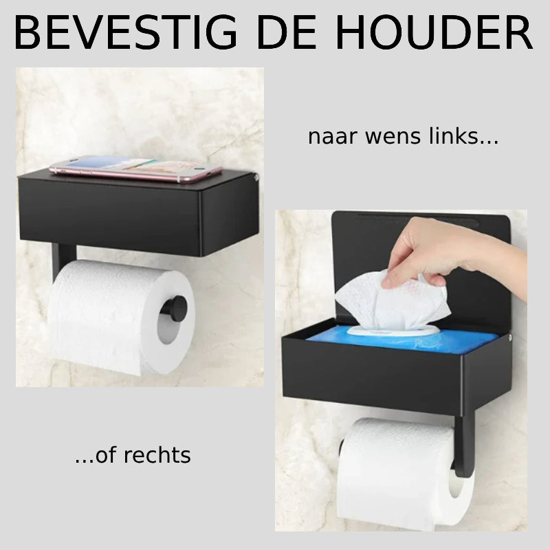 Elegancki Uchwyt na Papier Toaletowy ElegantEssentials - Odkryj funkcjonalną elegancję