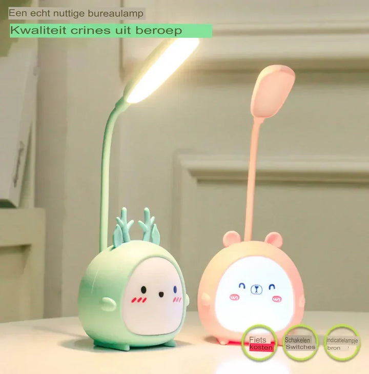 Lampka do czytania dla dzieci z ochroną oczu i nocną lampką USB - BrightBuddy