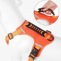 Szelki dla psa bez ciągnięcia z odblaskowego nylonu