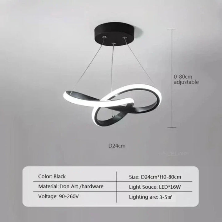 CreativeGlow - LED Lampa sufitowa
