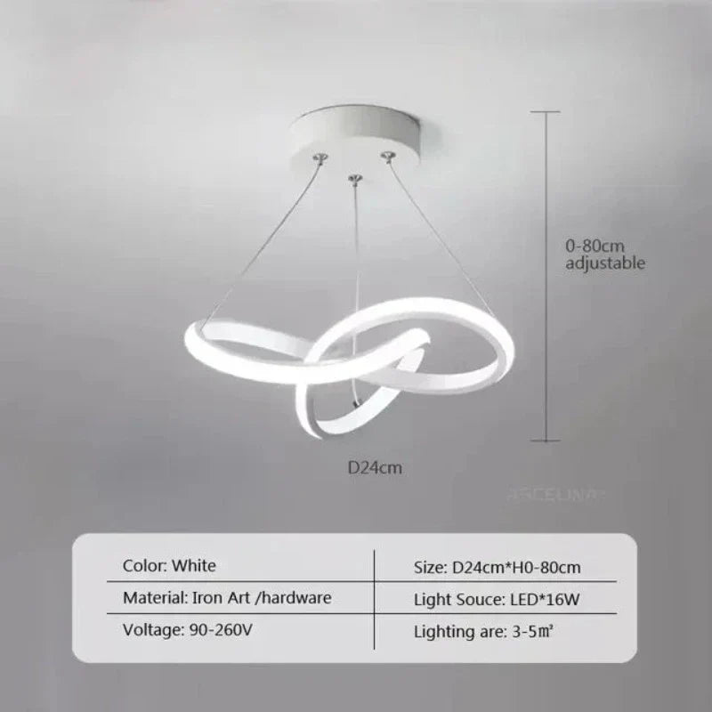 CreativeGlow - LED Lampa sufitowa