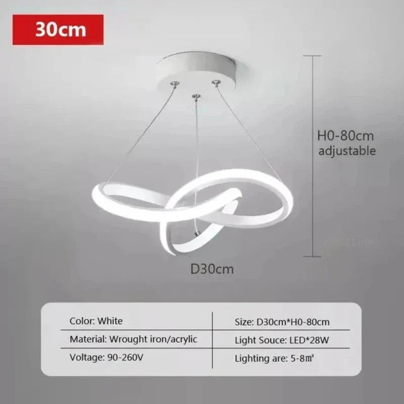 CreativeGlow - LED Lampa sufitowa
